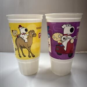 2008 Family Guy 32 Oz Cup White Castle RARE
